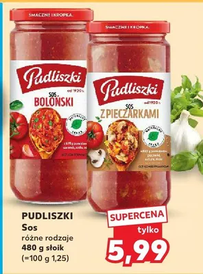 Sos różne rodzaje promocja w Kaufland
