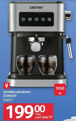 Ekspres kolbowy Zelmer ZCM6255 promocja w Selgros