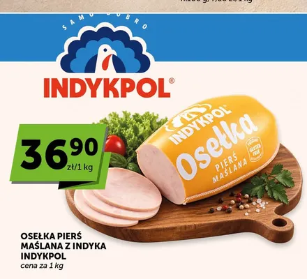 Osełka pierś maślana z indyka Indykpol promocja w Groszek