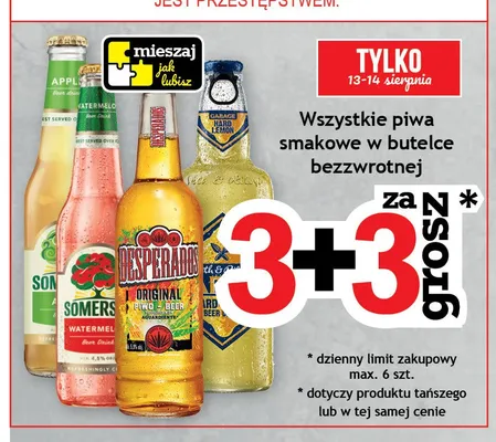 Piwo Somersby Watermelon promocja w Gram Market