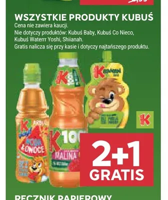 Herbatniki Kubuś promocja w Stokrotka