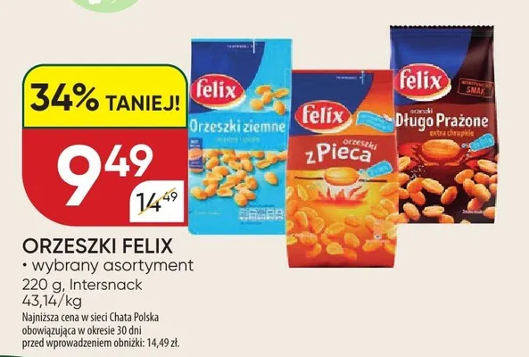 Orzeszki promocja w Chata Polska