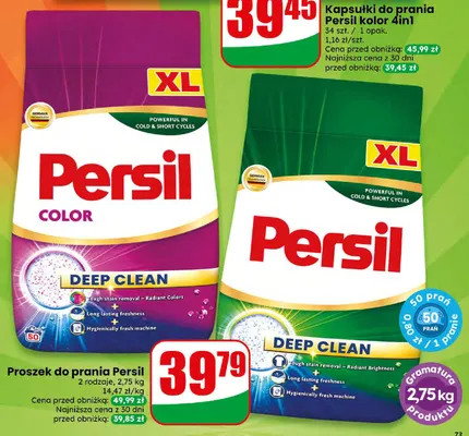 Proszek do prania Persil Color promocja w Dino