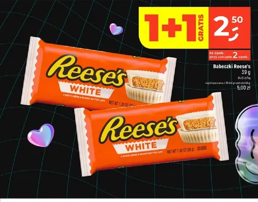 Babeczki Reese's White promocja w Dealz
