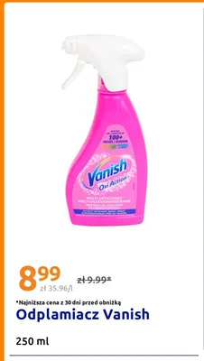 Odplamiacz Vanish Oxi Action promocja w Action