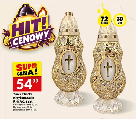 Znicz TM-30 Krzyż mozaika R-MAX promocja w Twój Market