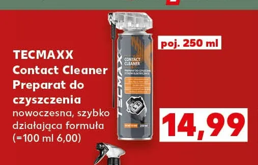 Preparat do czyszczenia Contact Cleaner Tecmaxx promocja w Kaufland