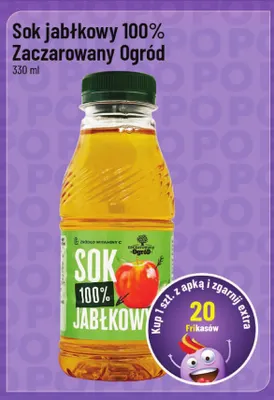 Sok jabłkowy Zaczarowany Ogród 100% promocja w POLOmarket