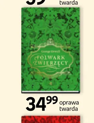 Książka Folwark zwierzęcy oprawa twarda promocja w Empik