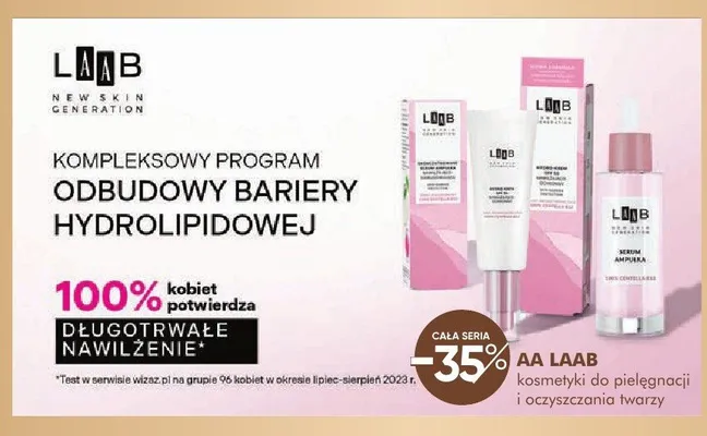 Kosmetyki do pielęgnacji i oczyszczania twarzy AA LAAB promocja w Super-Pharm