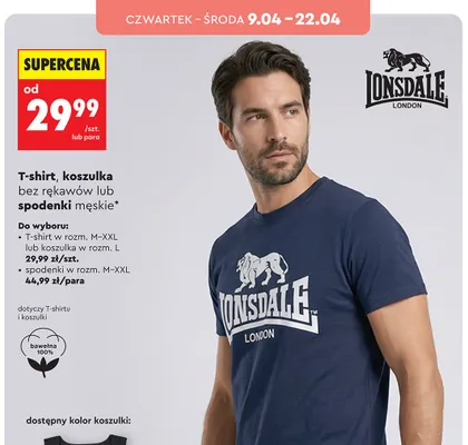 Koszulka męska promocja w Biedronka