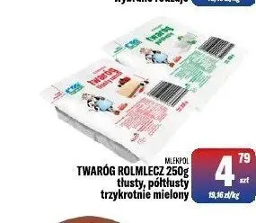 Twaróg Rolmlecz Mlekpol promocja w Tomi Markt
