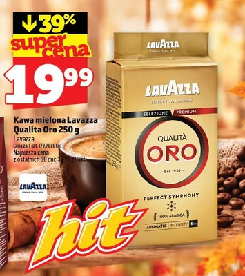 Kawa mielona Lavazza Qualita Oro promocja w TOPAZ