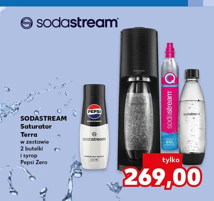 Saturator Sodastream Terra promocja w Kaufland