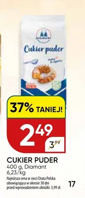 Cukier puder promocja w Chata Polska