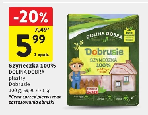 Szyneczka 100% promocja w Intermarche