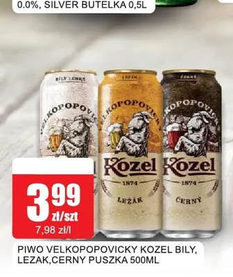 Piwo Velkopopovicky Kozel Bily promocja w Bingo