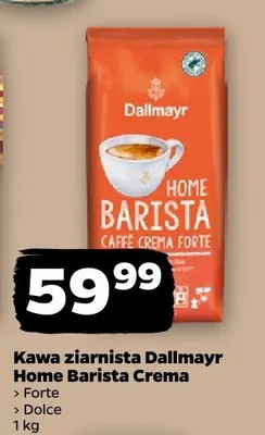 Kawa ziarnista Home Barista Crema Forte promocja w Netto