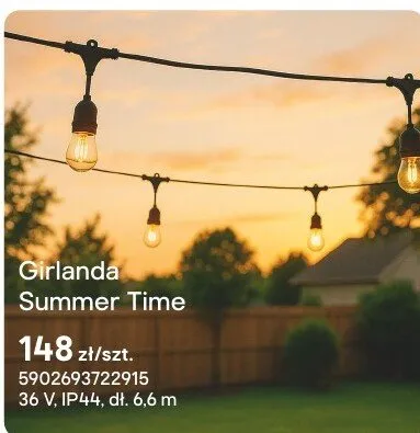 Girlanda Summer Time promocja w Castorama