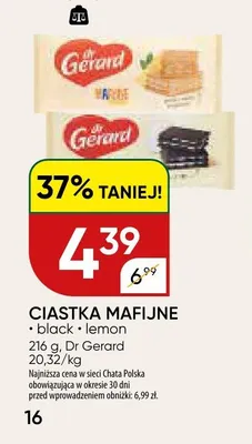 Ciastka Mafijne lemon promocja w Chata Polska