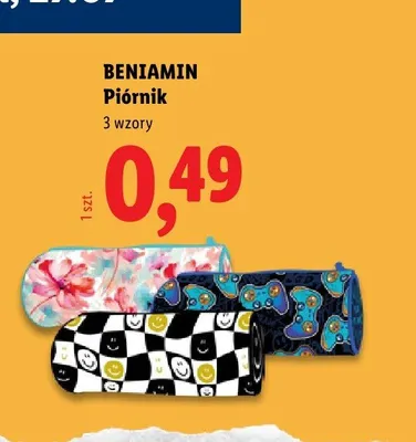Piórnik Beniamin promocja w Lidl