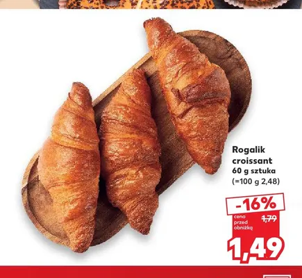 Rogalik croissant promocja w Kaufland