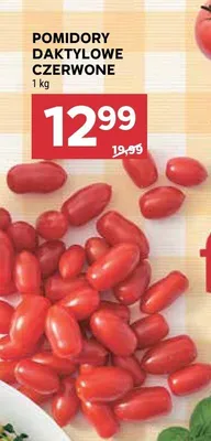 Pomidory daktylowe czerwone promocja w Stokrotka