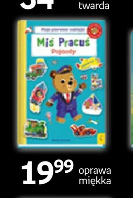 Książka Miś Pracuś Pojazdy Wilga promocja w Empik