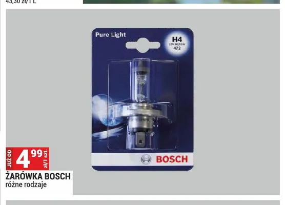 Żarówka Bosch promocja w Merkury Market