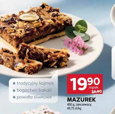 Mazurek promocja w Stokrotka