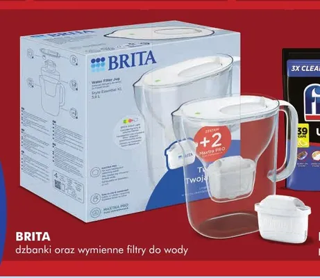 Dzbanki oraz wymienne filtry do wody Brita promocja w Super-Pharm