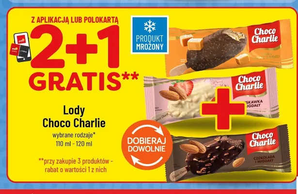 Lody Choco Charlie Słony Karmel promocja w POLOmarket