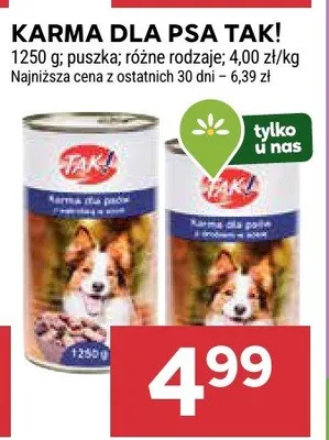 Karma dla psa różne rodzaje promocja w Stokrotka