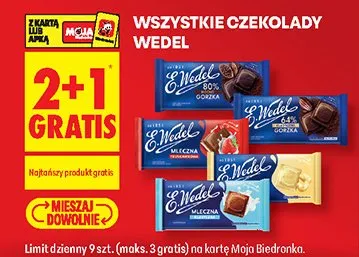 Czekolada Wedel promocja w Biedronka