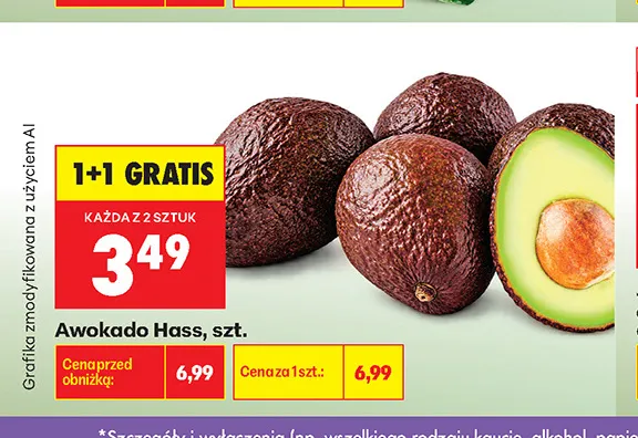 Awokado Hass promocja w Biedronka
