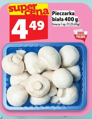 Pieczarka biała 400g promocja w TOPAZ