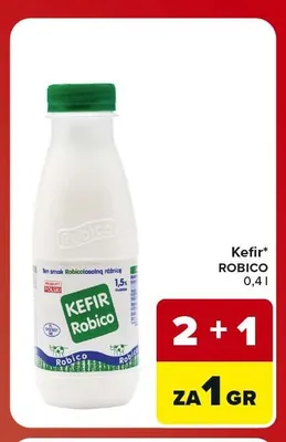 Kefir Robico promocja w Carrefour Market