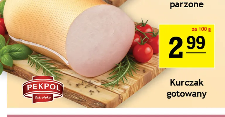 Kurczak gotowany Pekpol promocja w Gram Market