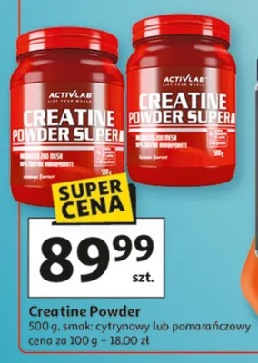 Creatine Powder promocja w Auchan
