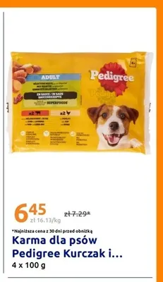 Karma dla psów Pedigree Kurczak 4-pak promocja w Action