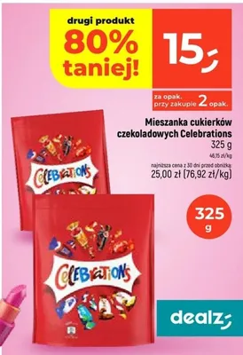 Mieszanka cukierków czekoladowych promocja w Dealz