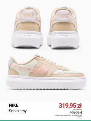 Sneakersy Nike promocja w Deichmann
