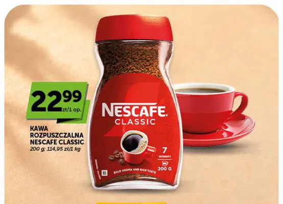 Kawa rozpuszczalna Nescafé Classic promocja w ABC