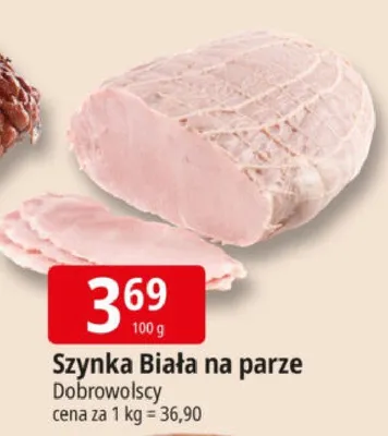 Szynka biała na parze promocja w Leclerc
