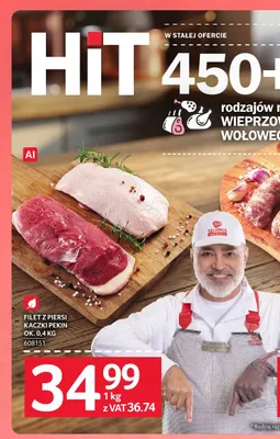 Filet z piersi kaczki Pekin ok. 0,4 kg promocja w Selgros