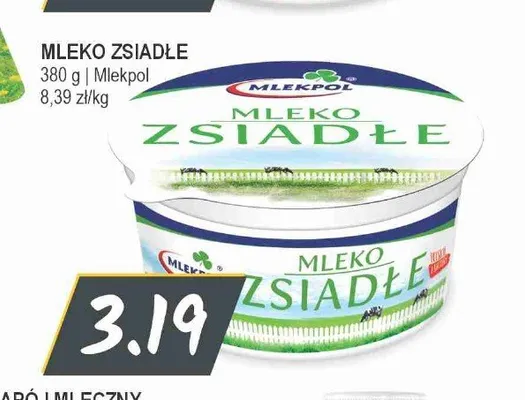 Mleko zsiadłe Mlekpol promocja w Słoneczko