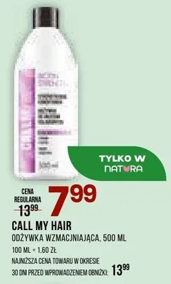 Odżywka wzmacniająca promocja w Drogerie Natura