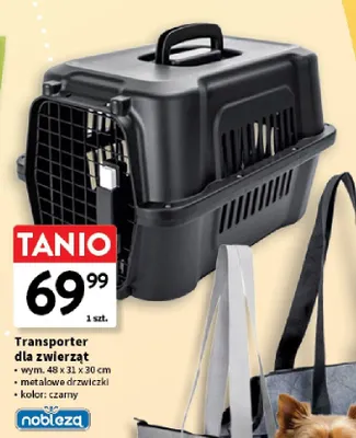 Transporter dla zwierząt Nobleza promocja w Intermarche