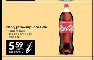 Napój gazowany Coca-Cola promocja w Makro