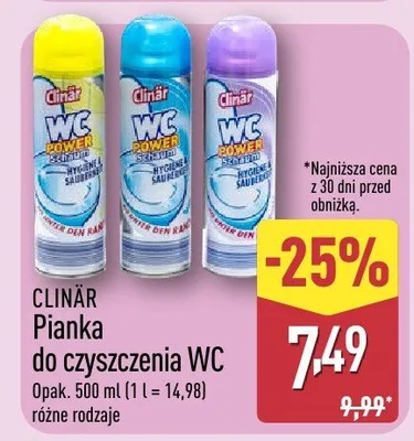 Pianka do czyszczenia WC promocja w Aldi